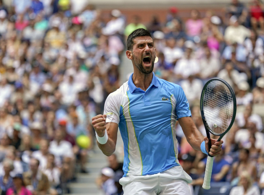 Novak Đoković večeras igra protiv Bena Šeltona za finale Ju-Es opena