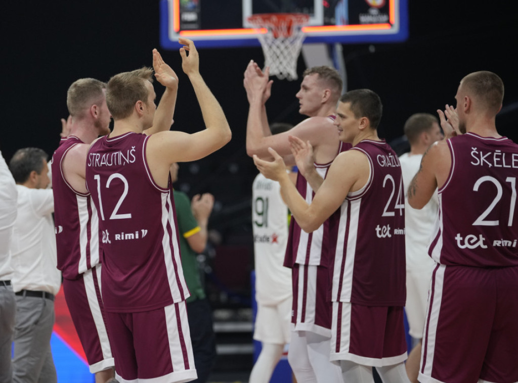 Letonija ubedljivo savladala Litvaniju za peto mesto na Mundobasketu