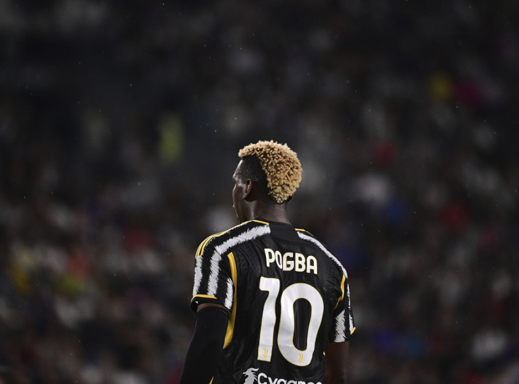 Fudbaler Juventusa Pol Pogba pozitivan na doping testu; Juventus potvrdio nalaz testa