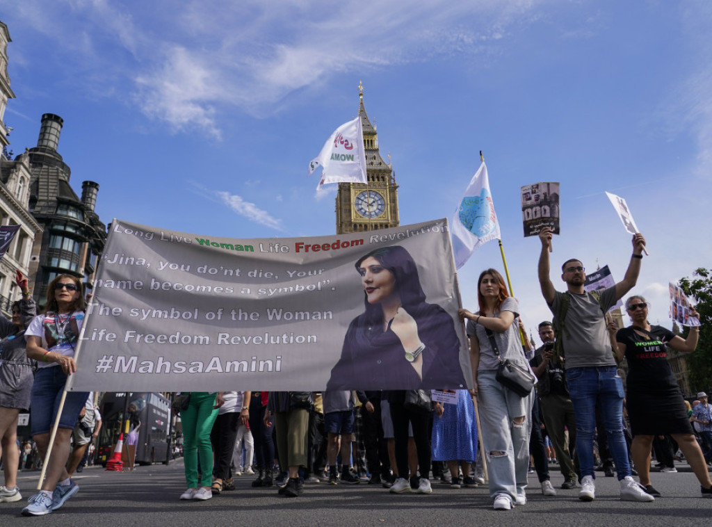 Širom Evrope održani protesti povodom godišnjice smrti Mahse Amini