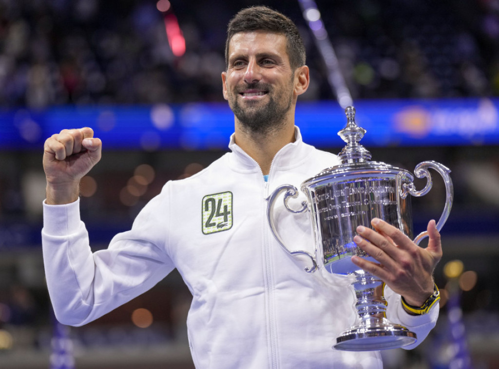 Novak Đoković započeo 391. nedelju na prvom mestu ATP liste