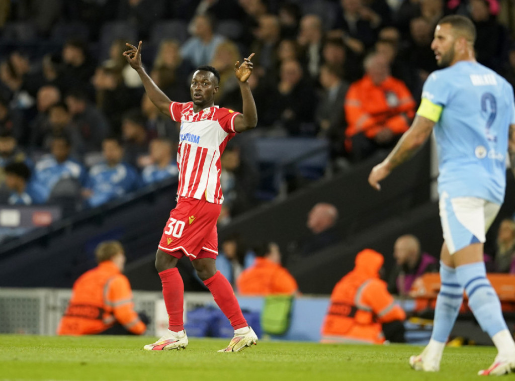 Man City come from behind to defeat Red Star Belgrade in UEFA Champions League