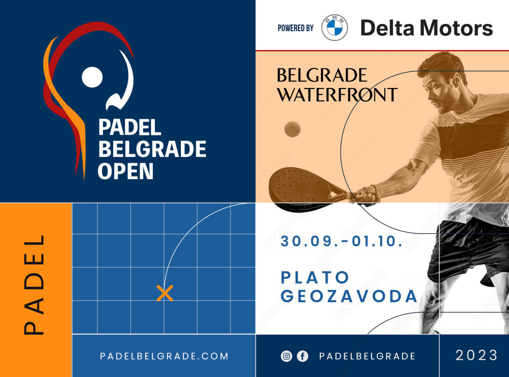 Premijerni "Padel Belgrade open" biće održan od 25. septembra do prvog oktobra