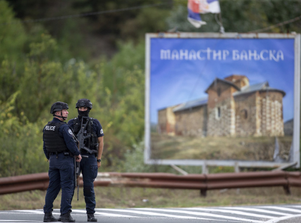 Banjska road reopened to traffic