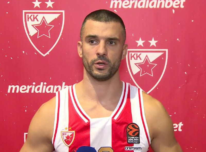 Srpski košarkaš Branko Lazić još dve sezone u Crvenoj zvezdi