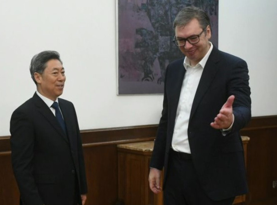 Vucic meets with CCP official, thanks China for supporting Serbia