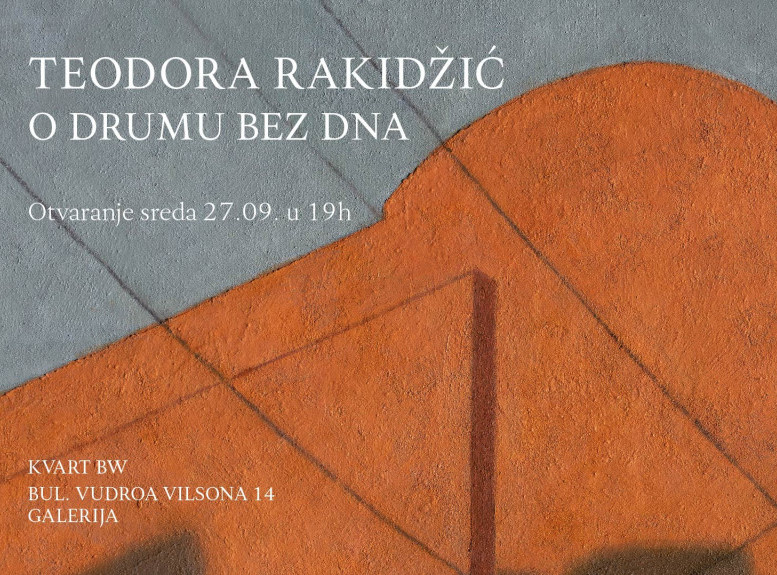 Otvorena izložba Teodore Rakidžić „O drumu bez dna” u beogradskoj Galeriji ŠTAB