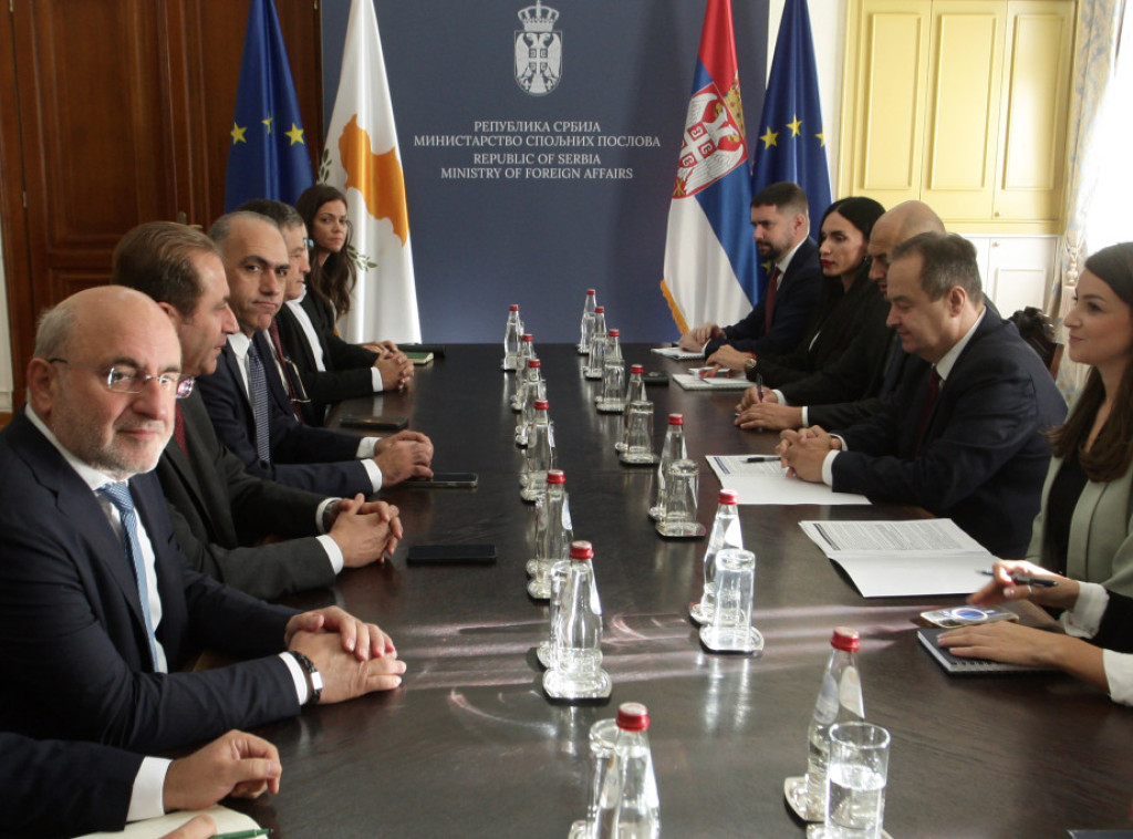 Dacic receives Cypriot parliamentary delegation