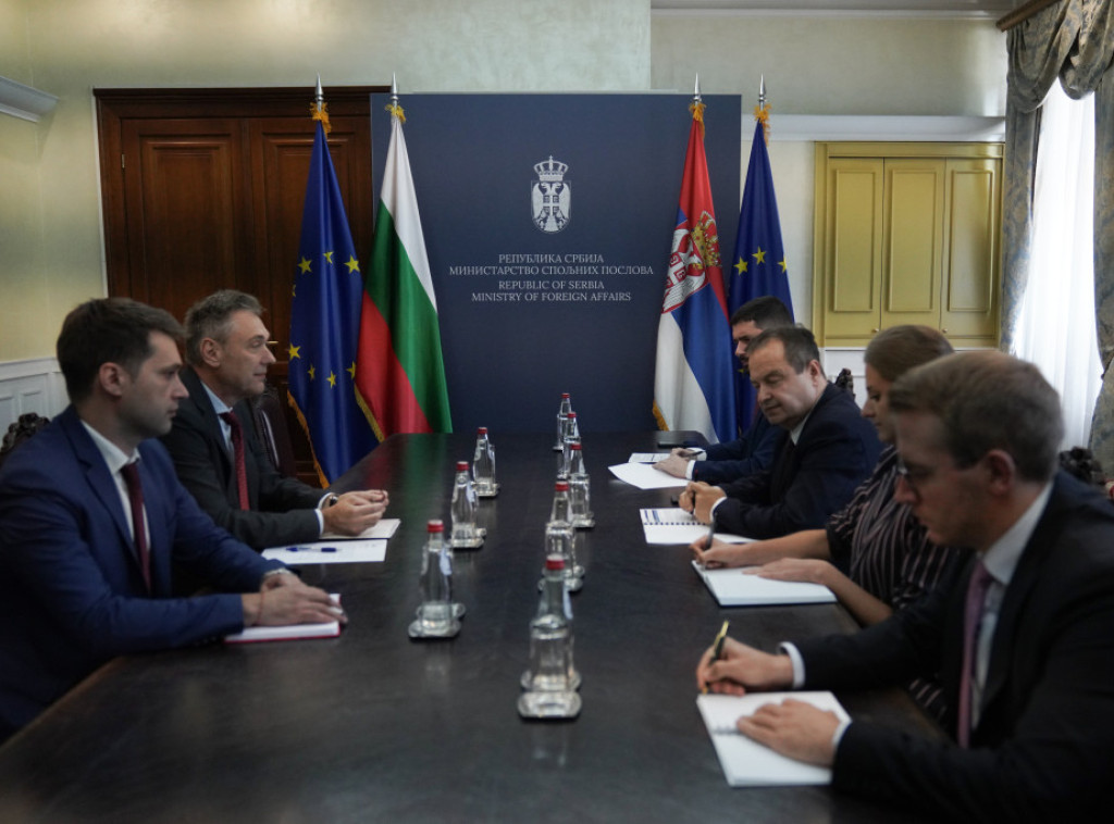 Dačić se sastao sa bugarskim ambasadorom, razgovarali i o gasnom interkonektoru