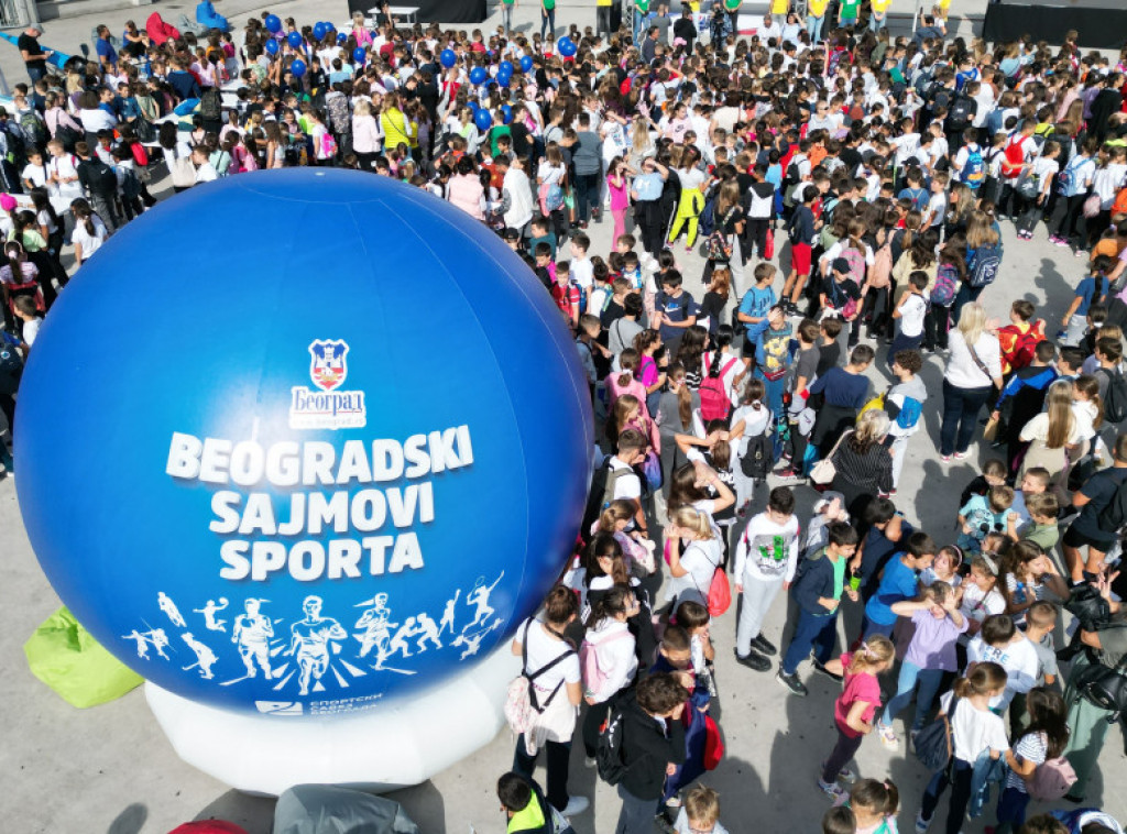 U Beogradu svečano otvoren Sajam sporta za decu