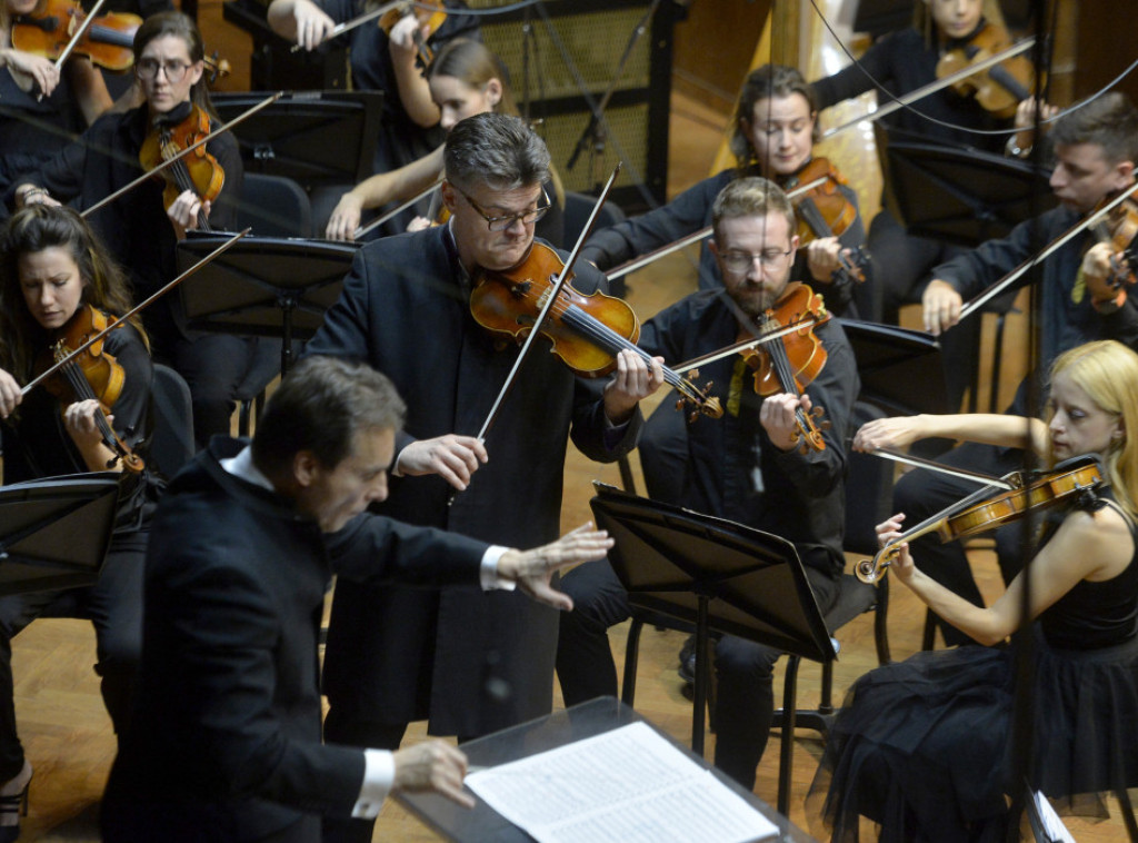 Violinista Roman Simović nastupio u Kolarcu u okviru programa Bemusa