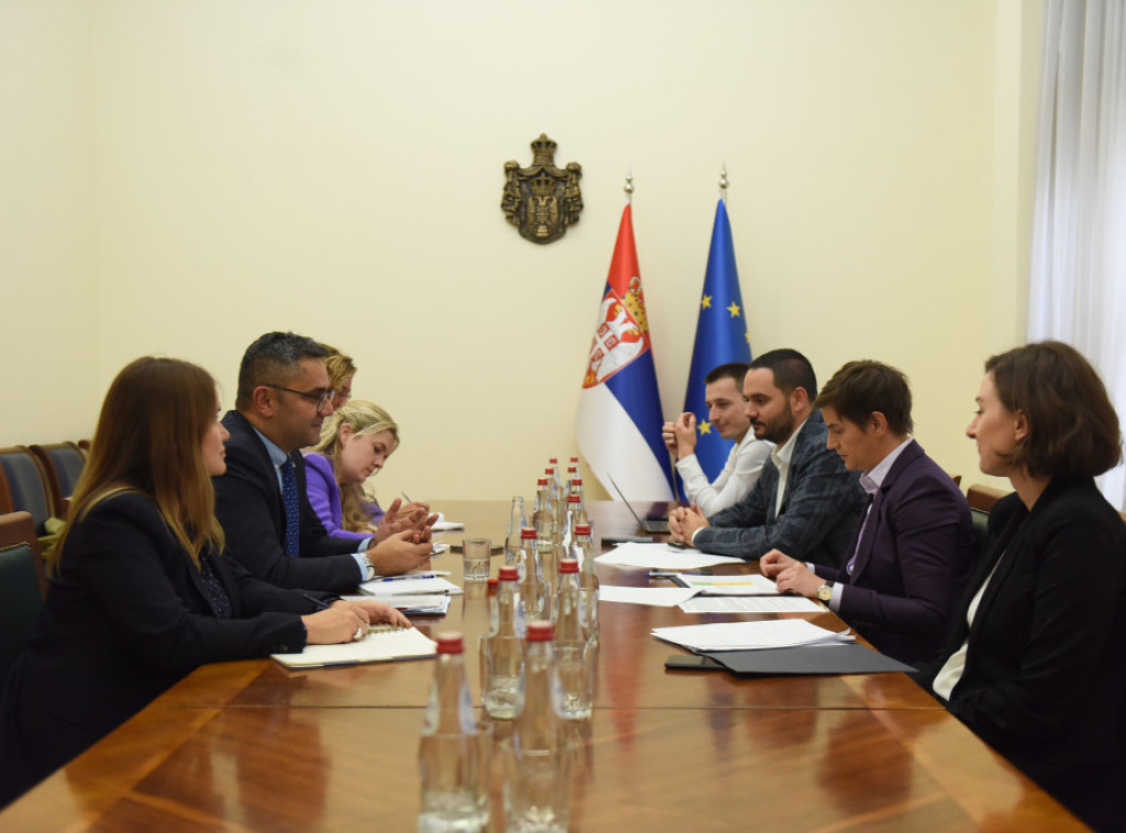 Brnabic meets with ODIHR mission