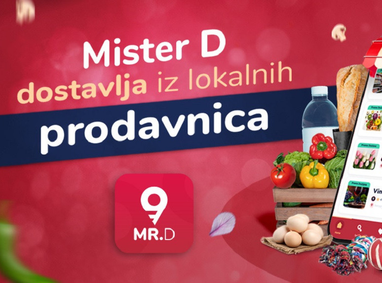 Mister D od sada dostavlja i iz prodavnica i apoteka