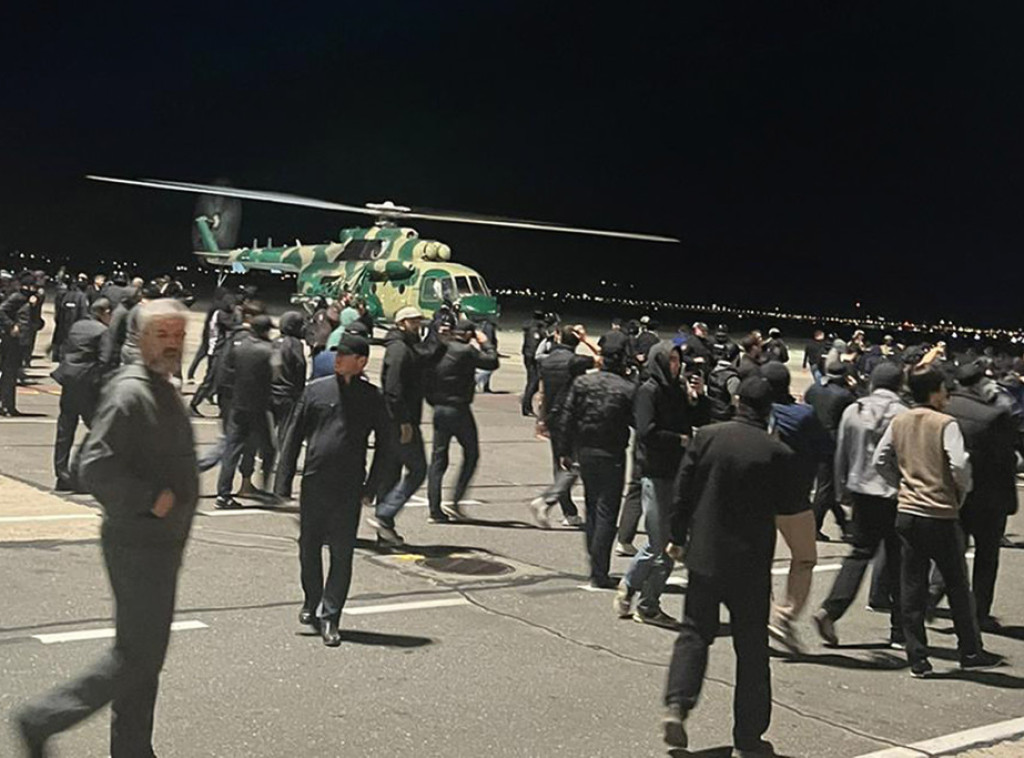 Rusija: Privedene 83 osobe zbog nereda na aerodromu u Dagestanu
