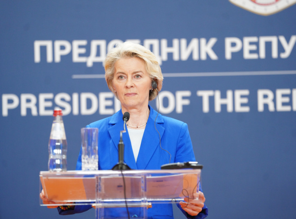 Von der Leyen: Enlargement on top of EU agenda, we want Serbia in EU