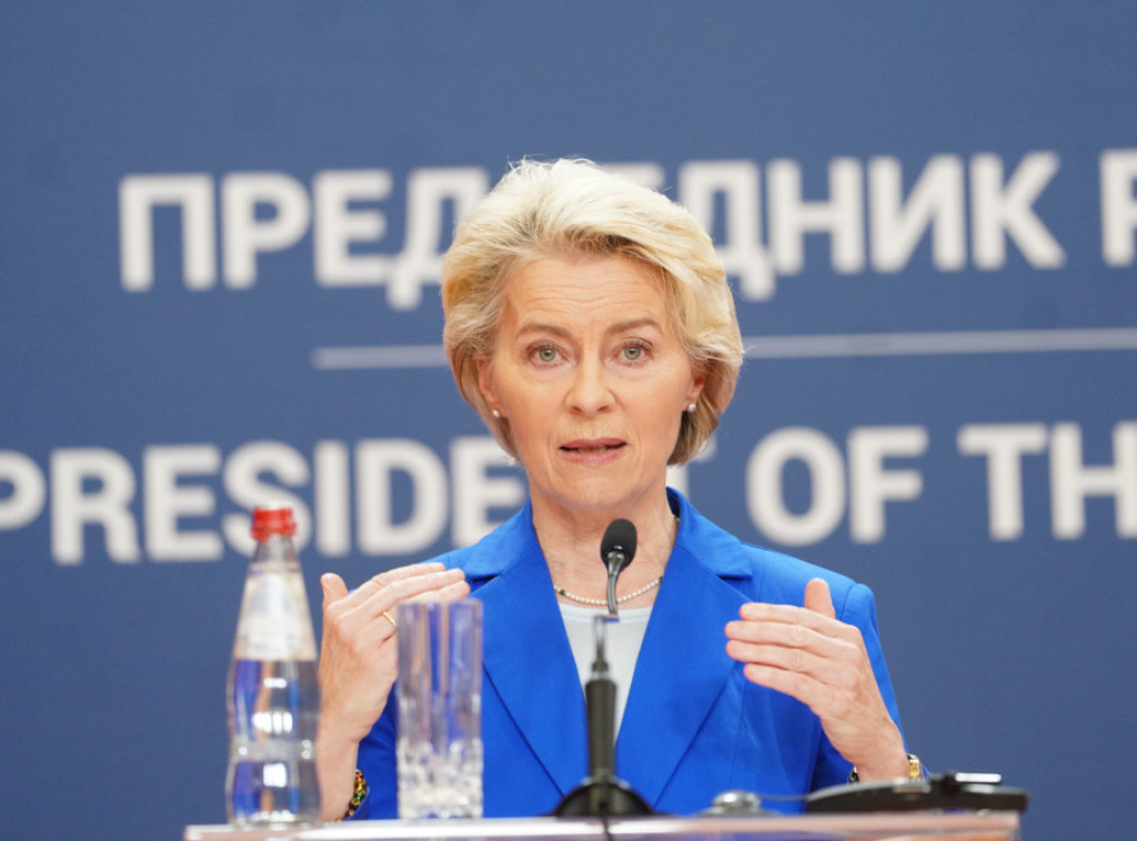 Von der Leyen: Normalisation of Belgrade-Pristina relations needed, violence unacceptable