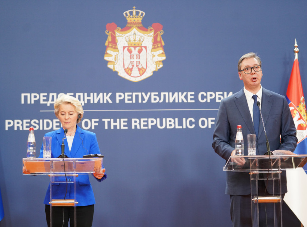 Von der Leyen: Implementation of Ohrid Agreement precondition on EU path