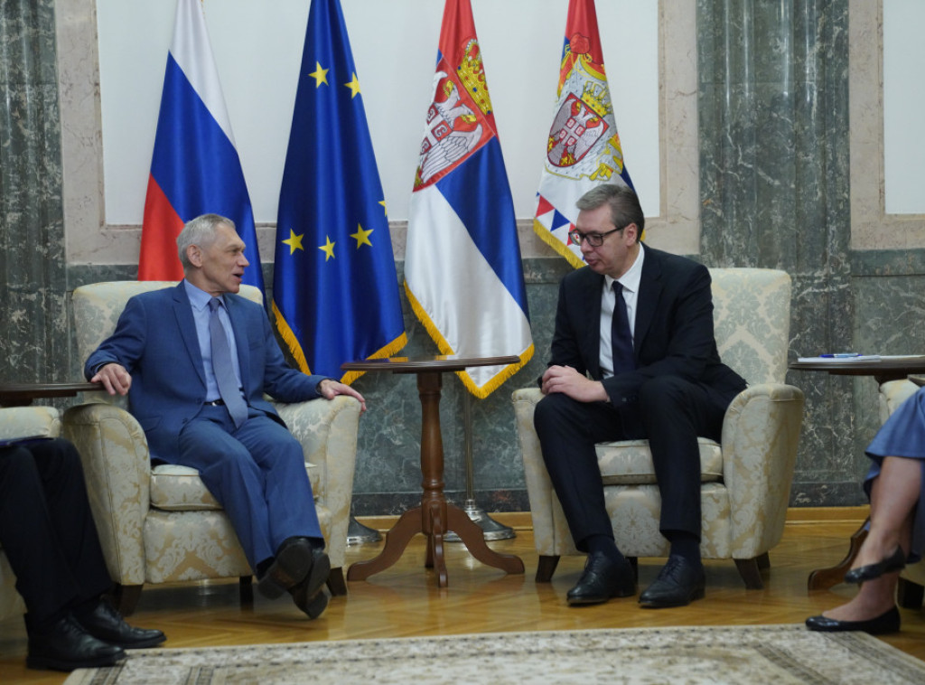 Vucic informs Botsan-Kharchenko of difficult situation in Kosovo-Metohija