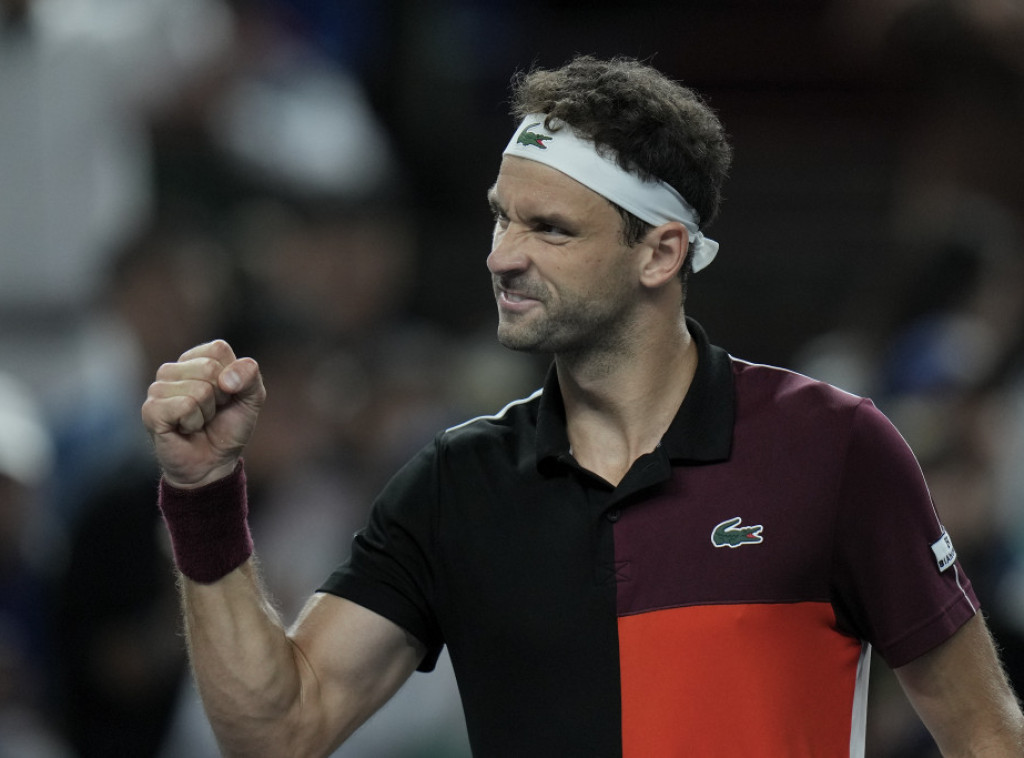 Bugarski teniser Grigor Dimitrov prvi četvrtfinalista mastersa u Parizu