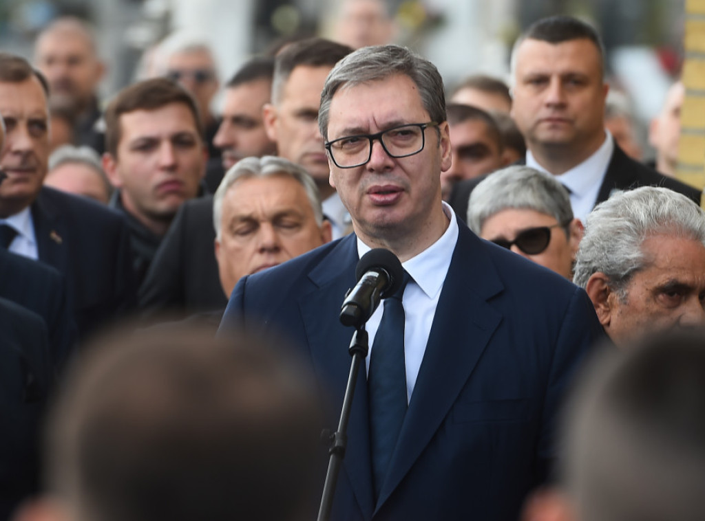 Vučić na sahrani Ištvana Pastora: Izgubili smo velikog lidera, ne samo mađarske države već i Srbije