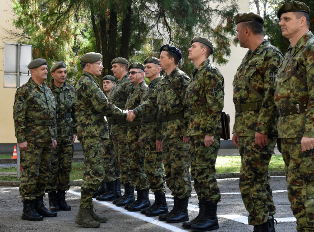 Valjevo: Mojsilović obišao centar za obuku kandidata za specijalne jedinice VS