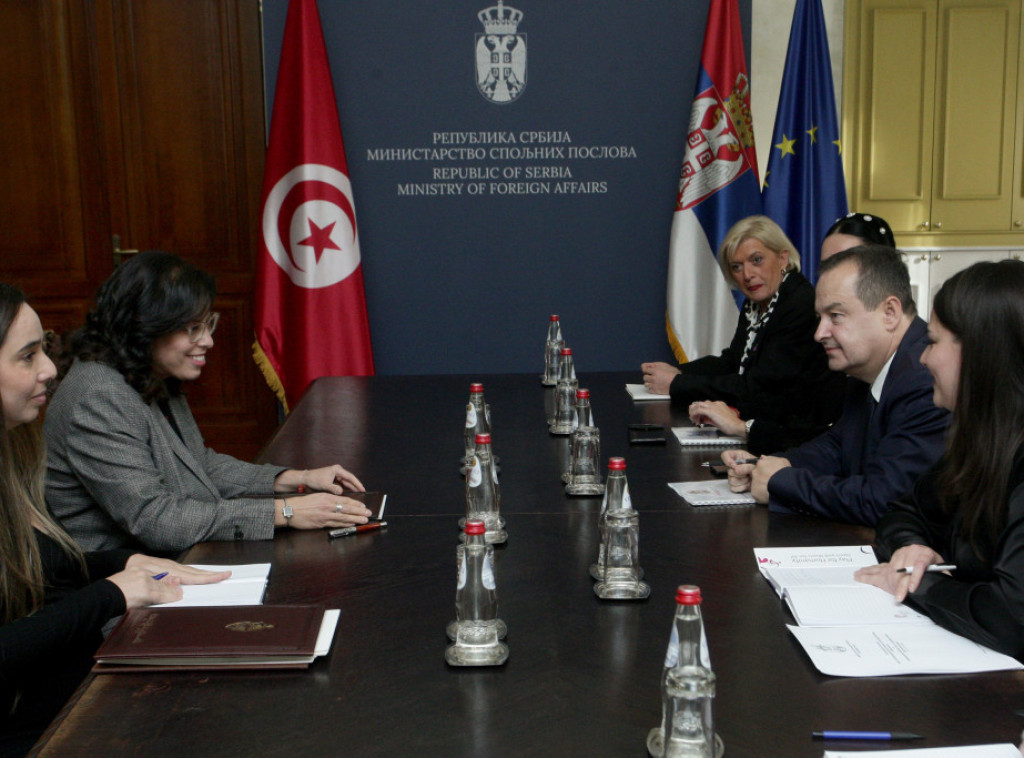 Dacic meets with new Tunisian ambassador