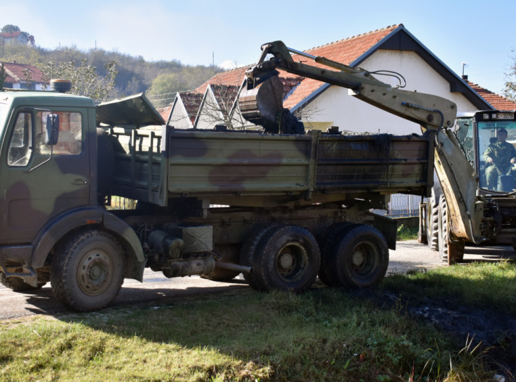 Inžinjerijske jedinice Vojske Srbije angažovane u Bujanovcu i Ivanjici na realizaciji projekata civilno-vojne saradnje