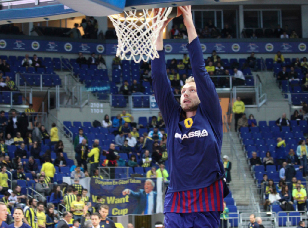 Košarkaš Cedevita Olimpije Jaka Blažič MVP 24. kola ABA lige