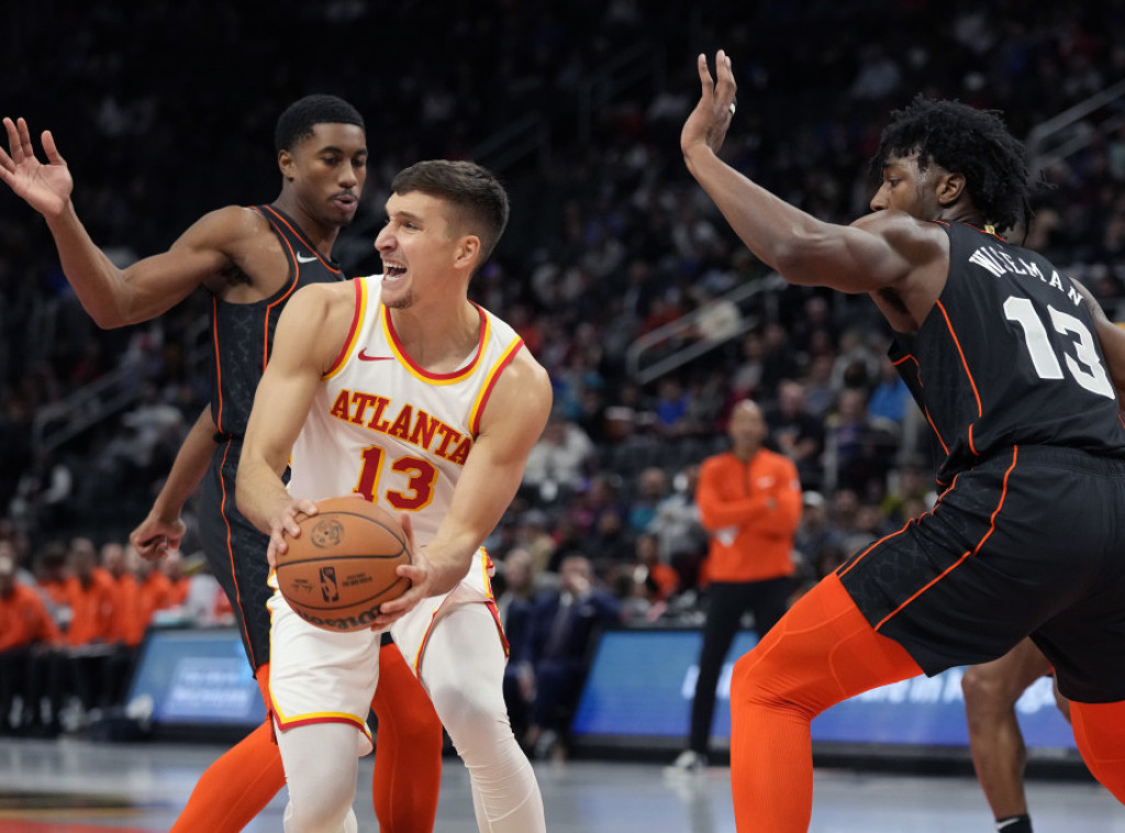 NBA: Bogdan Bogdanović postigao 17 poena u pobedi Atlante nad Detroitom