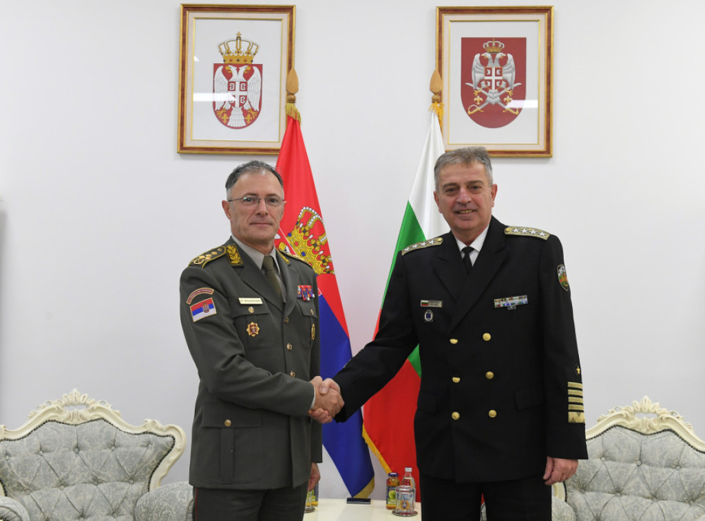 Načelnik Štaba odbrane Bugarske armije boravi u zvaničnoj poseti Srbiji
