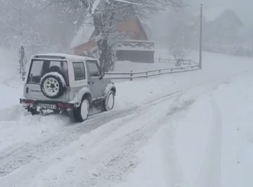 Na planinama u Srbiji i do 30 centimetara snega, na Goču nema struje