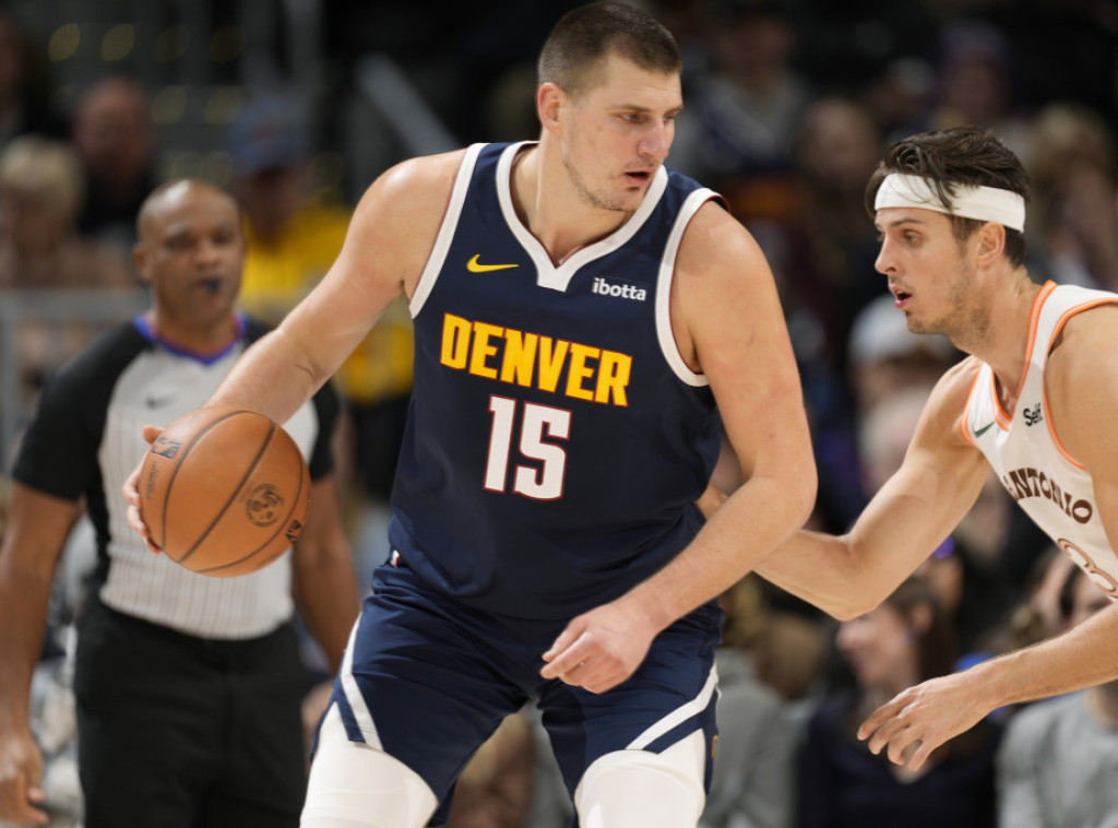 Jokić sa 39 koševa vodio Denver do pobede nad San Antoniom