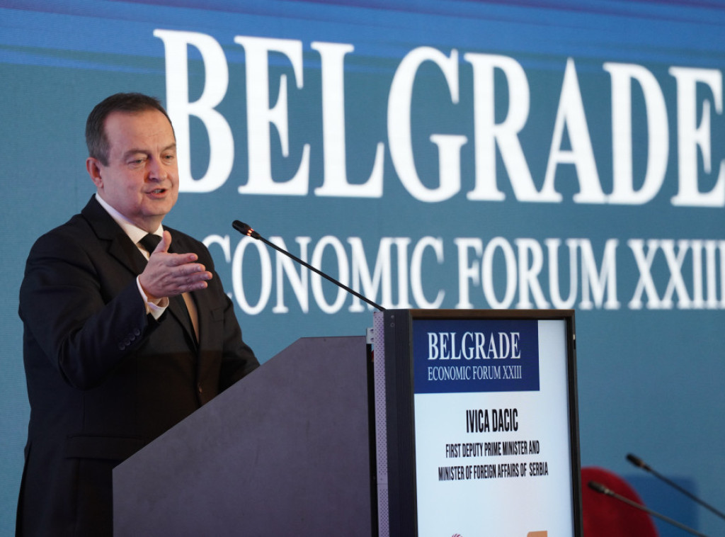 Dačić otvorio Beogradski ekonomski forum: Zapadnom Balkanu je mesto u Evropskoj uniji