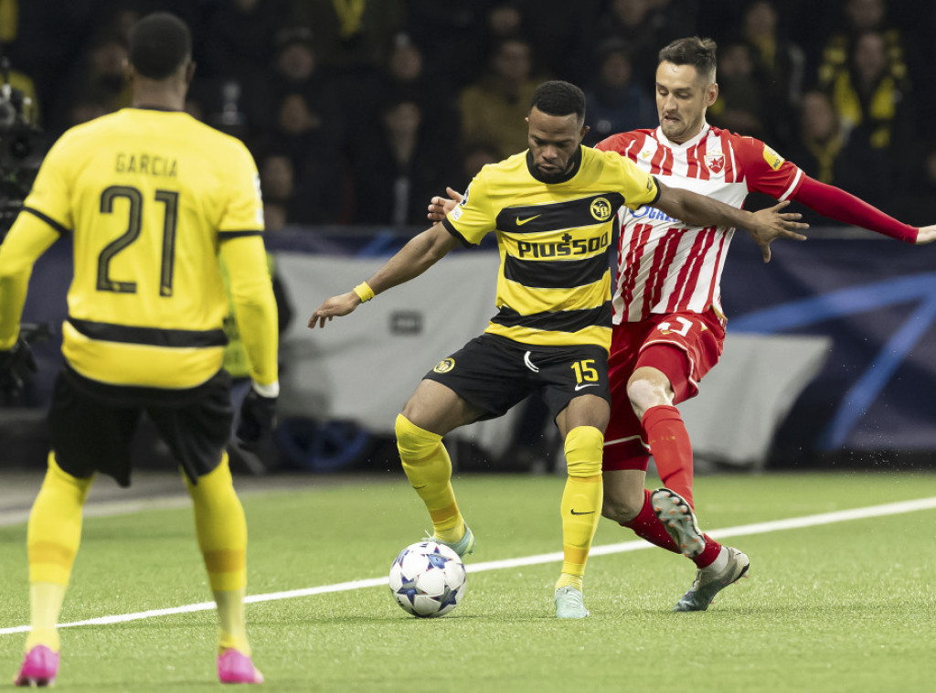 Away defeat to Young Boys ends Red Star's European campaign