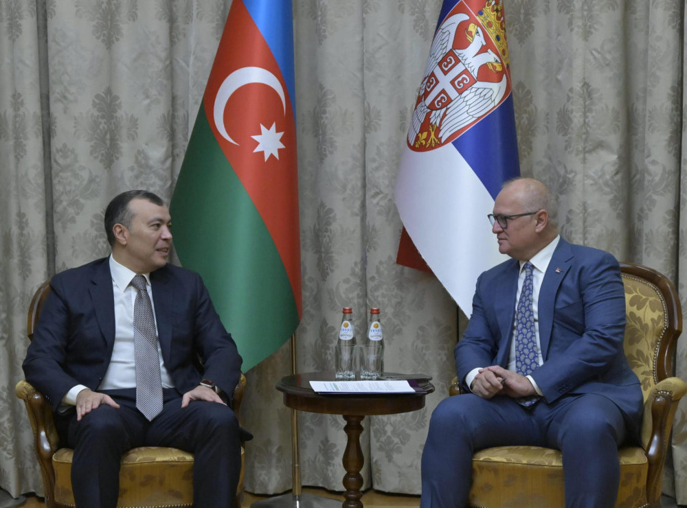 Vesić razgovarao sa Babajevim o saobraćajnom povezivaju Srbije i Azerbejdžana