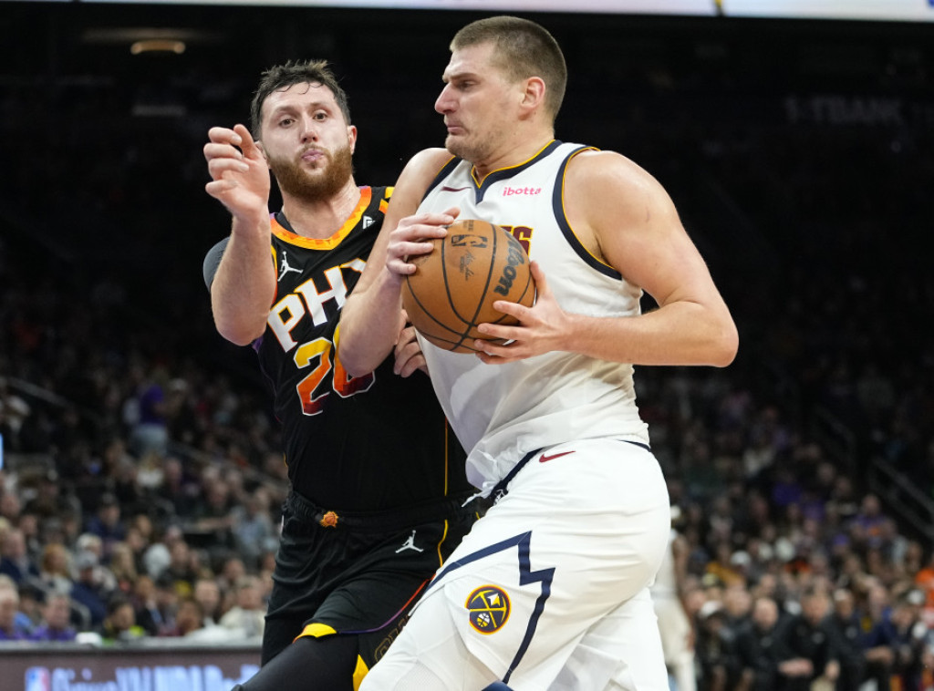 NBA: Jokić bolji od Nurkića za pobedu Denvera protiv Finiksa, Boston slavio protiv Filadelfije