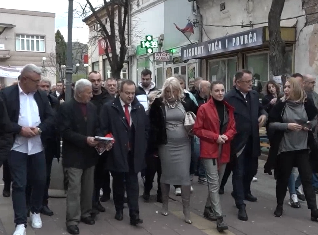 Dačić u Valjevu: Prioriteti SPS-a su socijalizam i patriotizam