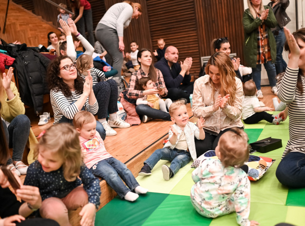 Koncerti za bebe biće održani od 5. do 8. decembra u Sali Beogradske filharmonije