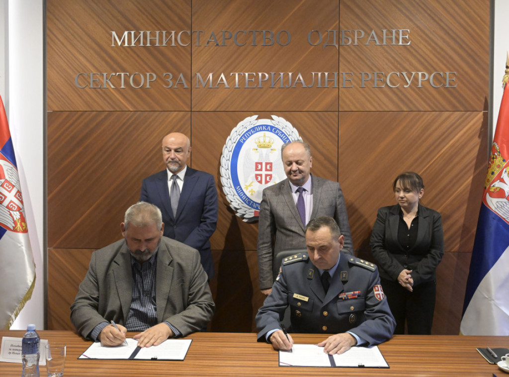Ministarstvo odbrane: Ugovori vredni 100 miliona evra potpisani za namensku industriju