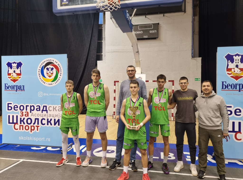 Održano finale školskog prvenstva Beograda u basketu i promocija "fidžitala"
