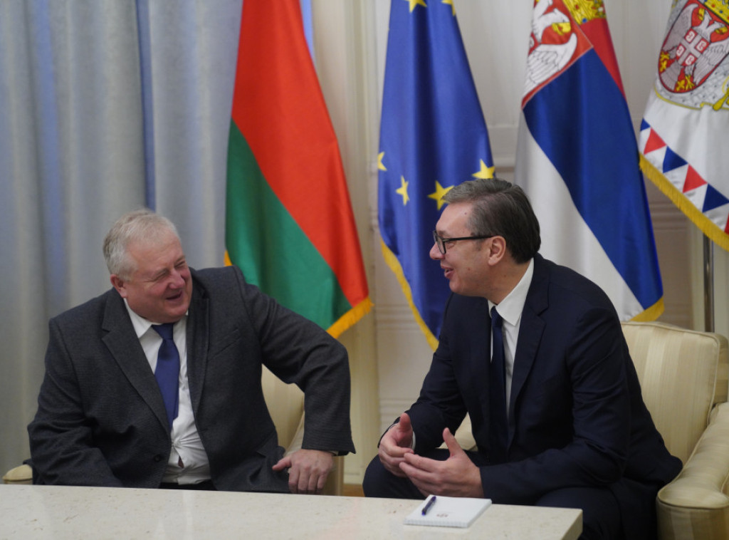 Vucic receives farewell visit from Belarusian ambassador