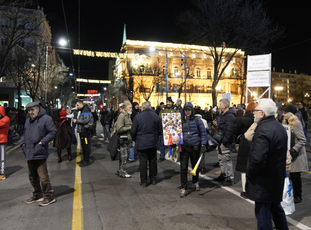 Održan novi protest SPN ispred RIK-a