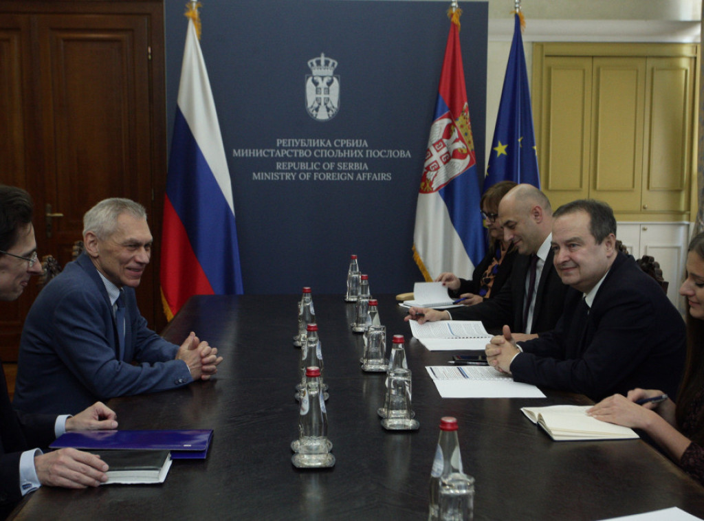 Dacic receives Russian ambassador to Belgrade