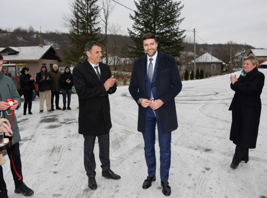 Otvorena rekonstruisana deonica puta u opštini Blace