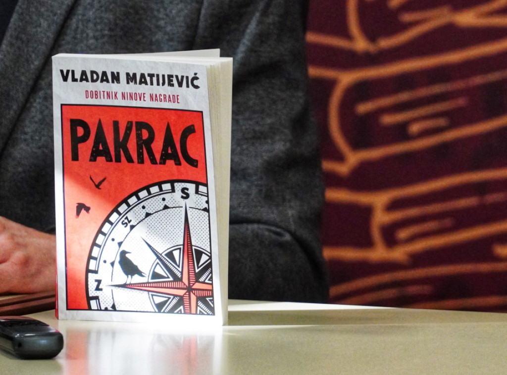 Nagrada "Beogradski pobednik" Vladanu Matijeviću za roman "Pakrac"