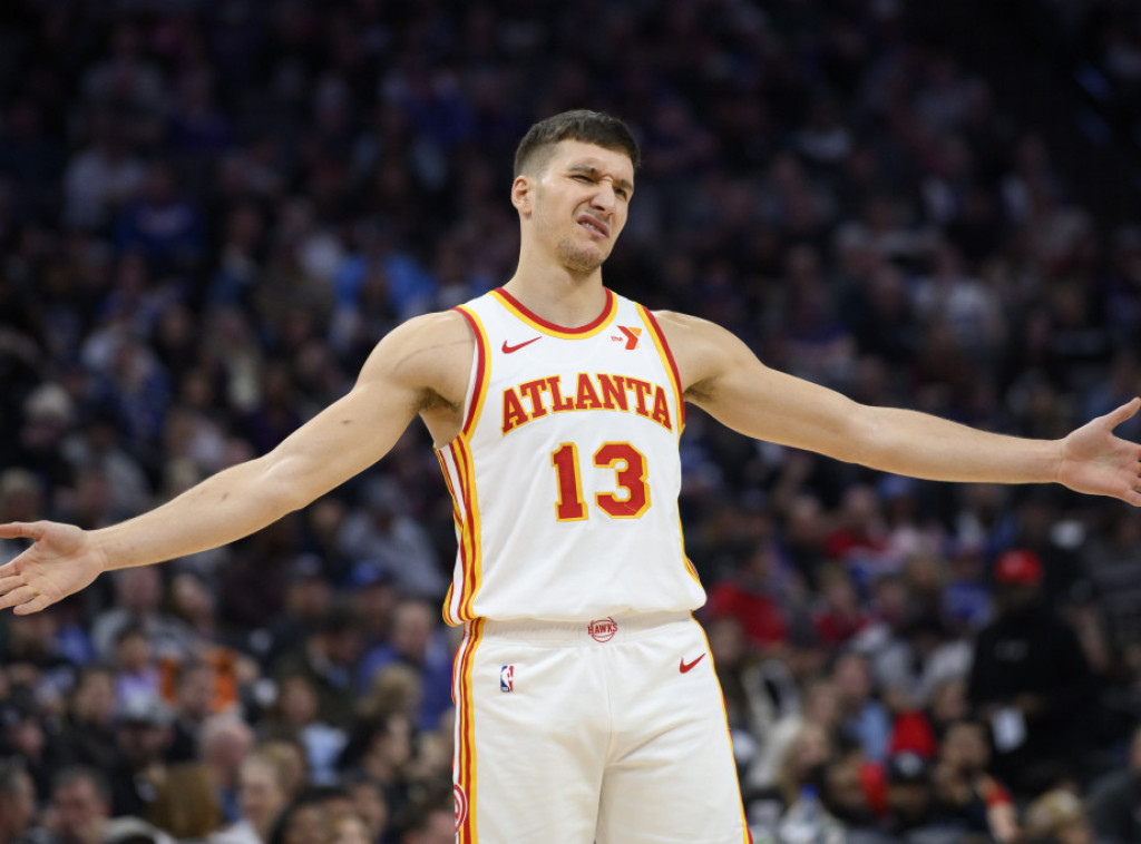 NBA: Bogdan Bogdanović postigao 18 poena u porazu Atlante od Sakramenta