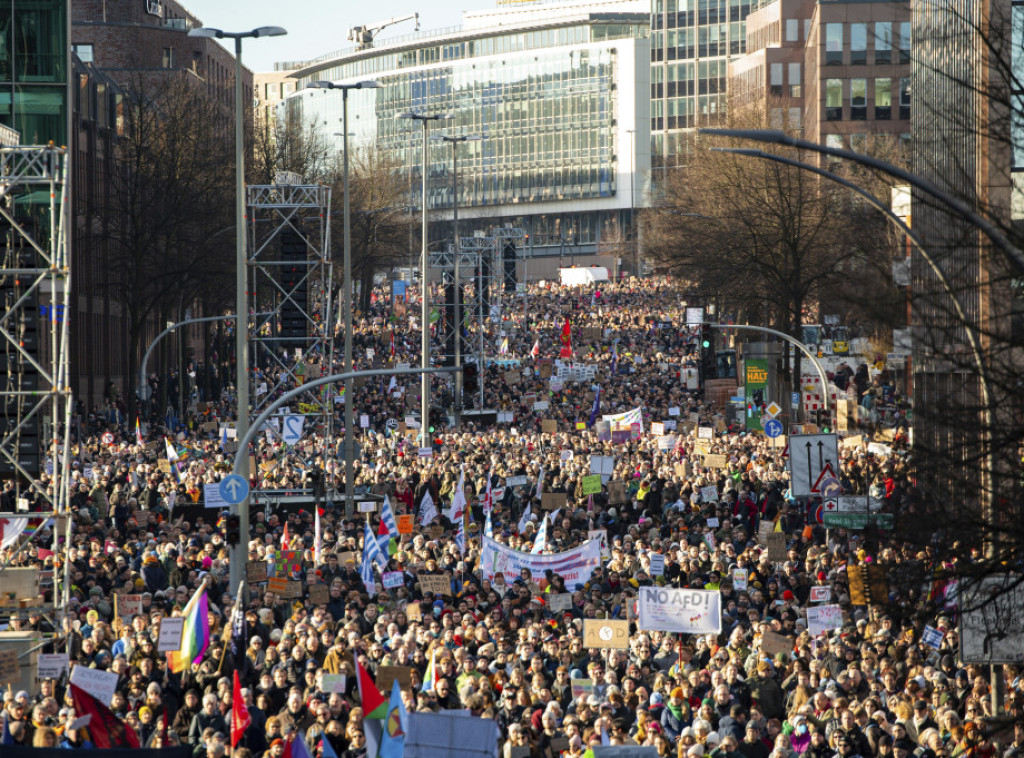 Masovni protesti protiv desnice u Nemačkoj za vikend su održani treći put zaredom