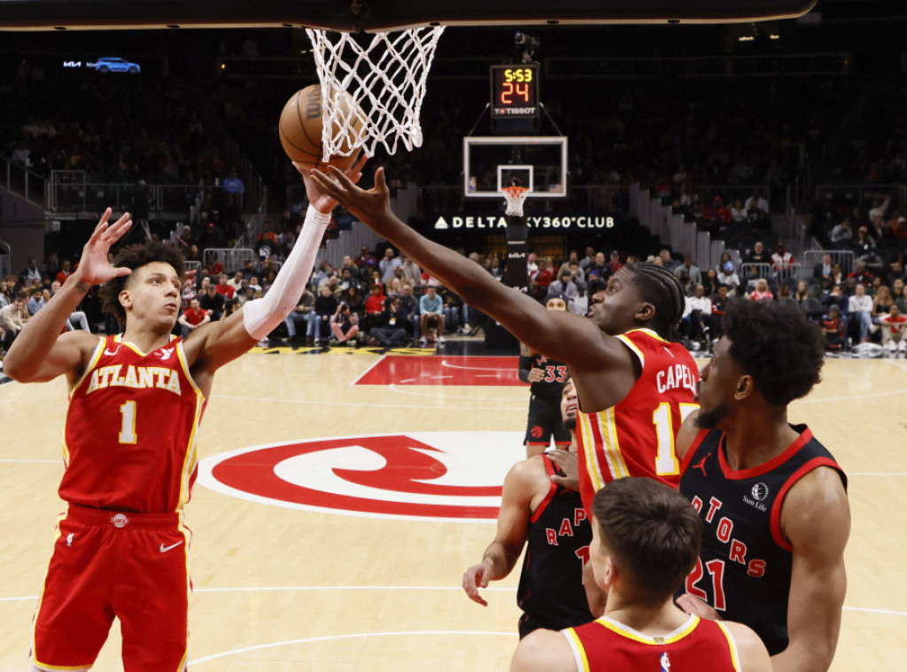 NBA: Bogdan Bogdanović postigao 24 poena u pobedi Atlante protiv Toronta