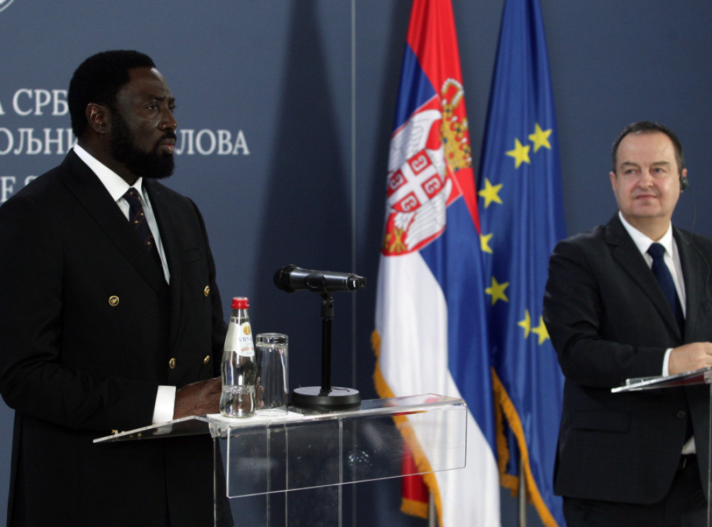 Dacic meets with Gambia's Tangara