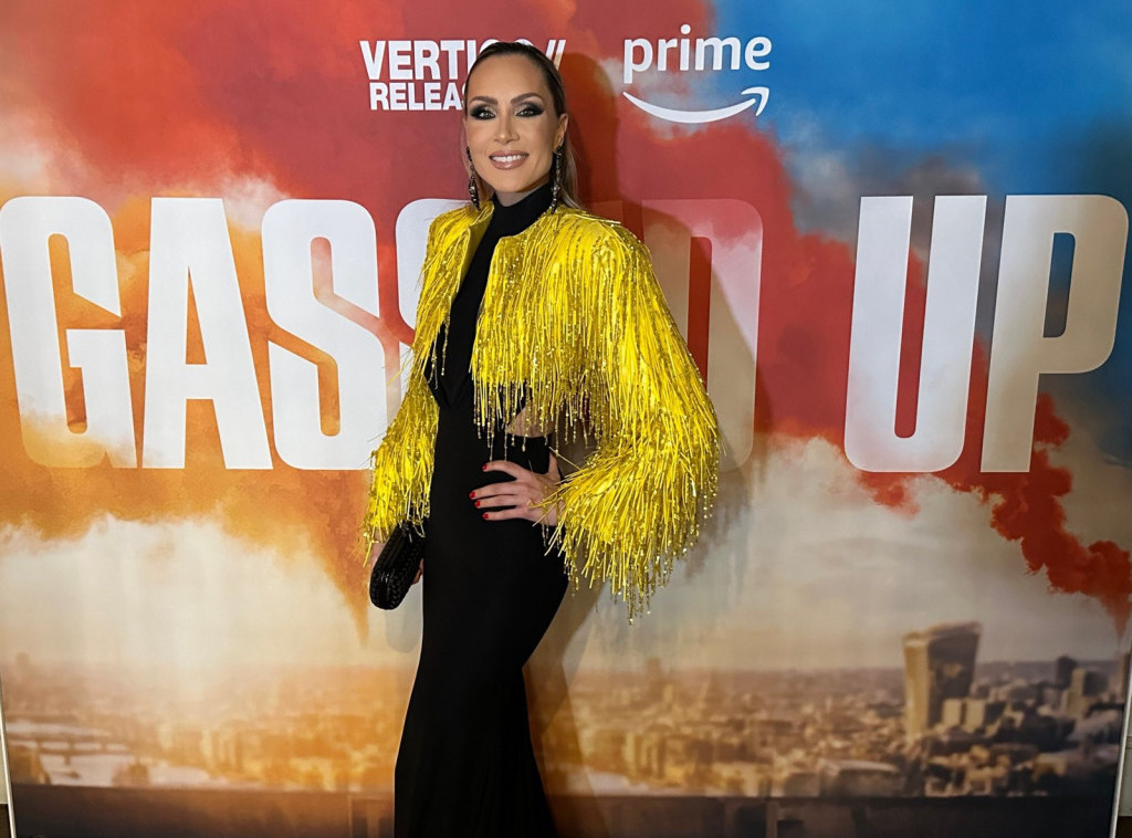 Glumica Jelena Gavrilović prisustvovala premijeri filma "Gassed Up" u Londonu